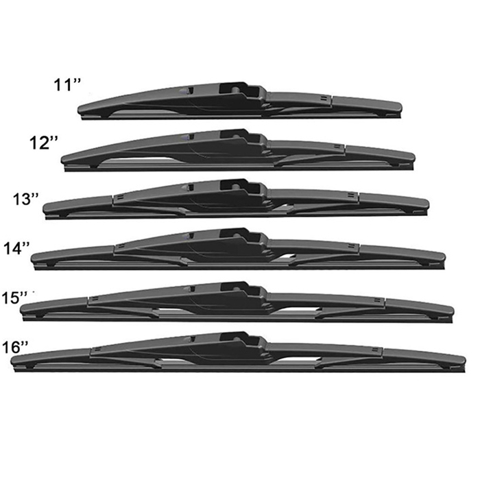 JJ Neues Multifunktions-Heckwischerblatt mit 10 Adaptern